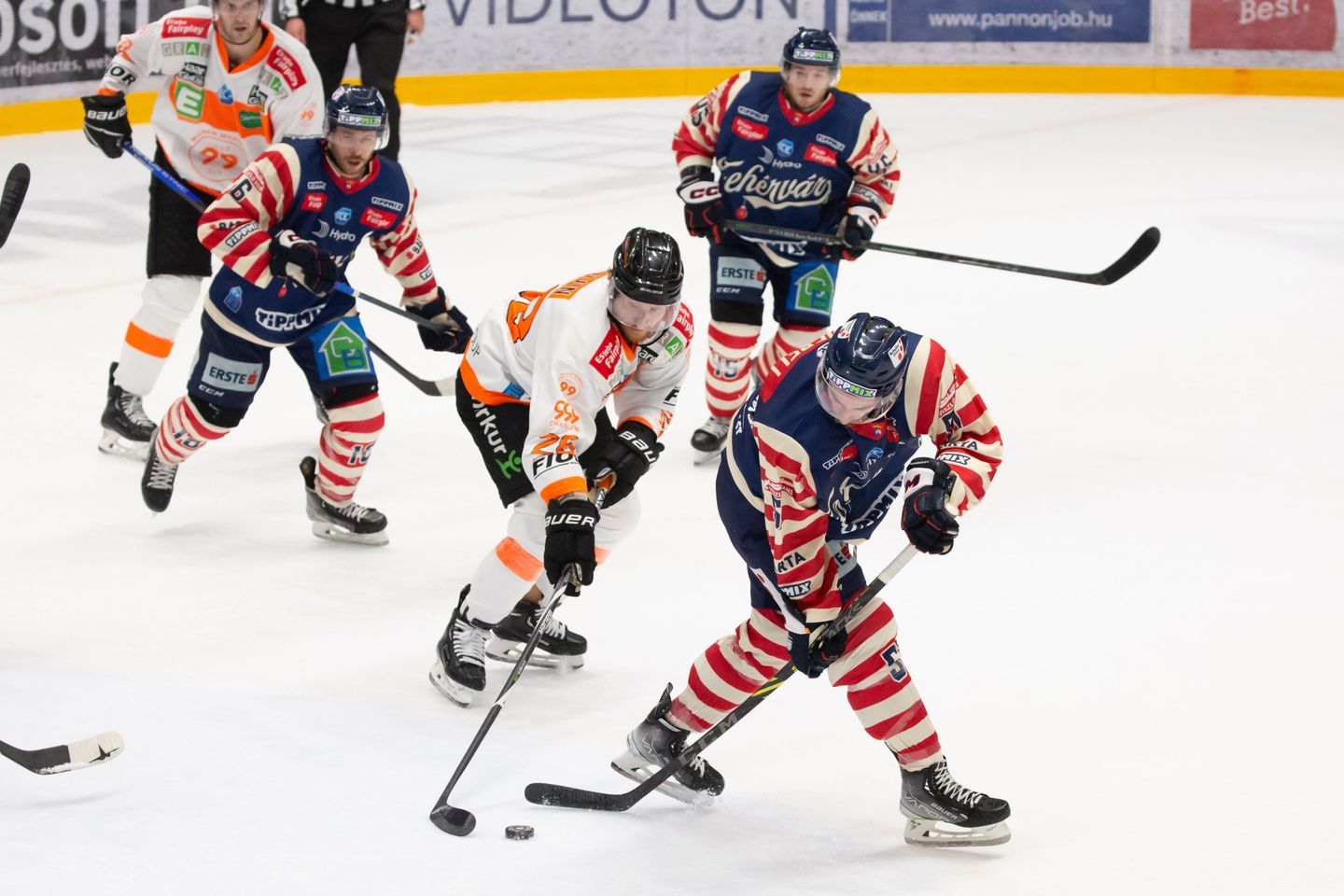 A fehérvári jégkorongozók hármas igazsága győzelmet ért hétfőn este